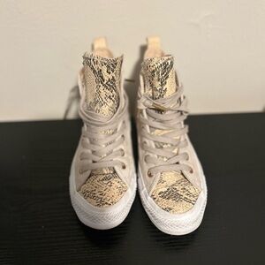 Converse Snake Print High-Top Sneakers